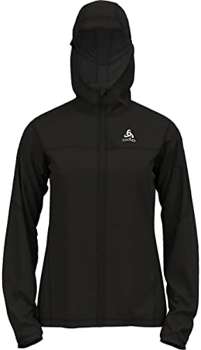 Odlo Zeroweight Veste Imperméable Femme Running Noir-Anthracite